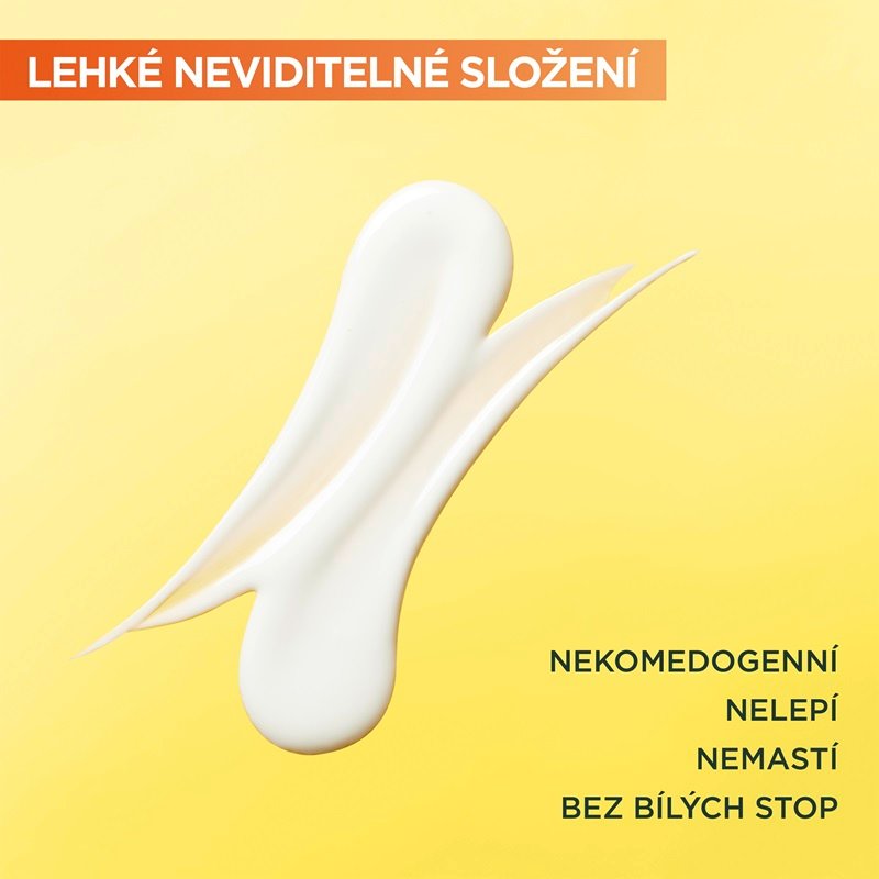 Skin Naturals Vitamin C denní rozjasňující UV fluid SPF 50+ invisible - 2